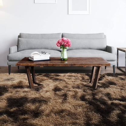 YOBATH Shag Area Rugs for Living Room Bedroom - Fluffy Rugs 6x9 Coffee Rug, Shaggy Rug for Girls Boys Living Room Rugs, Fuzzy Carpet for Nursery Dorm