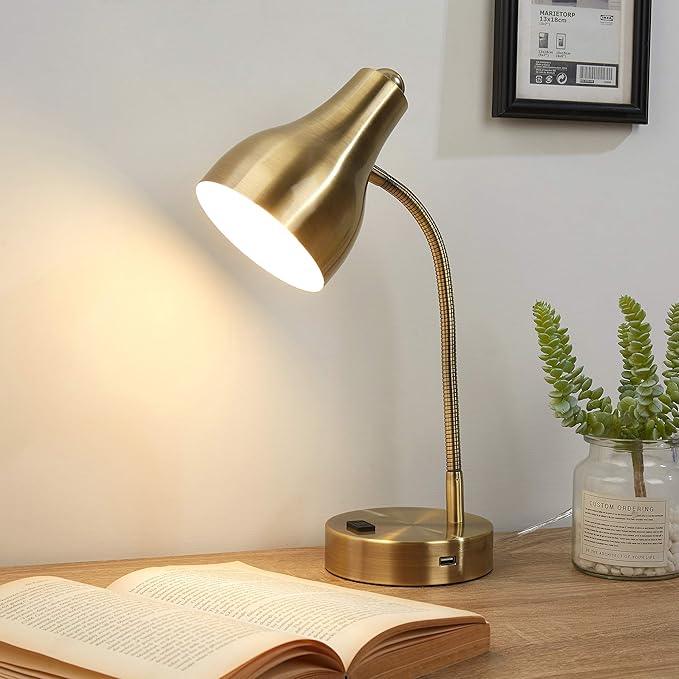 Urban Lifestyle Task Lamp, Gold