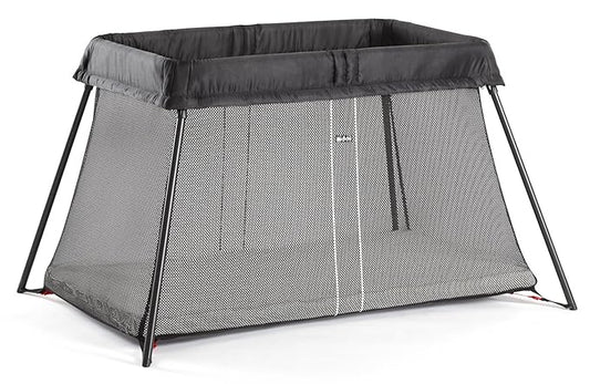 BabyBjörn Travel Crib Light - Black (040280US), One size