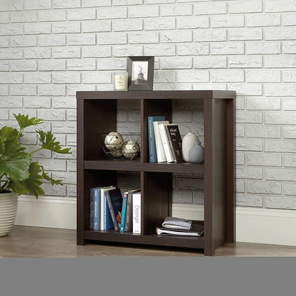 Sauder HomePlus 4-Cube Bookcase, Dakota Oak finish