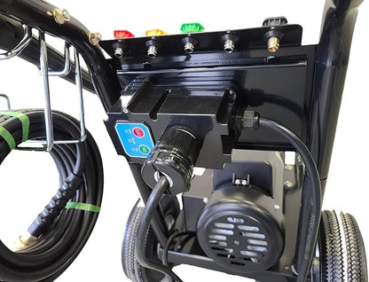 Canpump Electrojet CR5000: 2500 psi, 2.9 US gpm, 5 hp Electric Pressure Washer 240 V, Total Stop System
