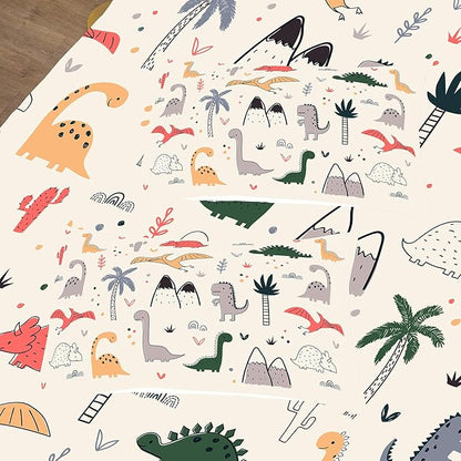 NINENINE Dinosaur Bedding Set for Kids,Twin Bedding Sets for Girls Kids,Dinosaur Comforter Sets for Girls,Cute Bedding Sets with 1 Comforter 1 Pillowcase