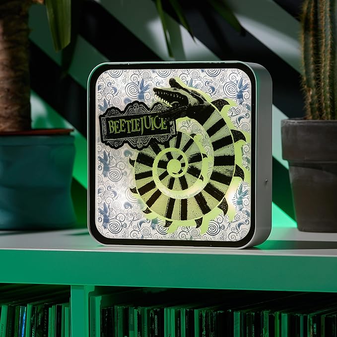 Numskull NS4937 Beetlejuice Acrylic Logo Desk Lamp