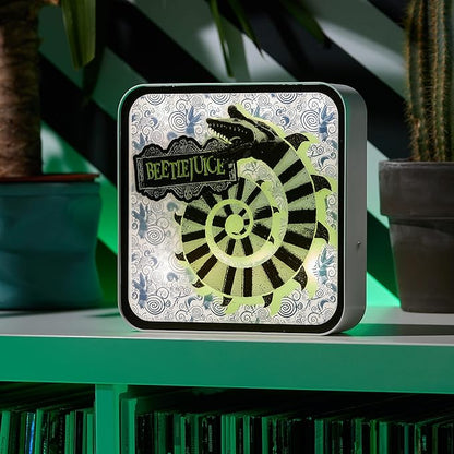 Numskull NS4937 Beetlejuice Acrylic Logo Desk Lamp