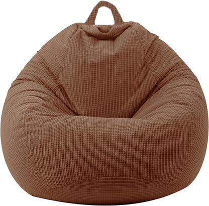 3 Ft Bean Bag Chair Cover (No Filler) Stuffed Animal Storage Bean Bag Cover for Pets Dogs/Cats Bed Corduroy Stuffed for Organizing Plush Toys
