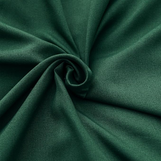 Twin Comforter Set Emerald Farmhouse Bed Comforter for Girls and Boys 2 Pieces Boho Dark Green Reversible Microfiber Twin Size Bedding Comforter for All Season (1 Comforter, 1 Pillowcase)