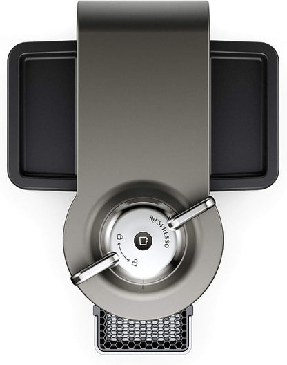 Nespresso Vertuo Coffee and Espresso Machine by De'Longhi, 54 ounces, Titan, Grey
