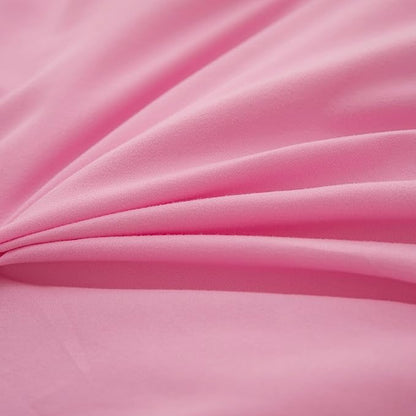 Pink Twin Comforter Set for Girls, 5 Pcs Bed in a Bag Twin for Teen Girls, Princess Bedding Set for Girls, Twin Size Comforter Sets for Girls with 1 Fitted Sheet and 1 Flat Sheet