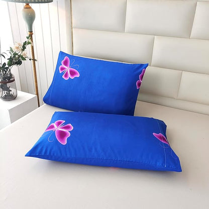 SDY 3PCS Butterfly Comforter Set Queen, Butterfly Bedroom Decor Quilt Bedding Bed in a Bag, Floral Quilts Queen Size for Girls, Kids, Toddler, Children, Teenage, Baby, Women…