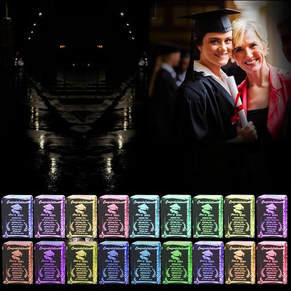 Movdyka Graduation Gifts for Her Him 2026 Unique - 3D Layser Engraved Class of 2026 with Base, High School College Graduation Gift Ideas for Women Men Girls Daughter Son Unisex