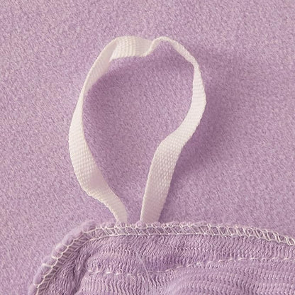FOPPA Lilac fluffy Comforter Cover Set king- Ultra Soft fluffy lilac Bedding Sets 3 Pieces (1 Duvet Cover + 2 Pillow case) pink fluffy bed set (Lilac, King)
