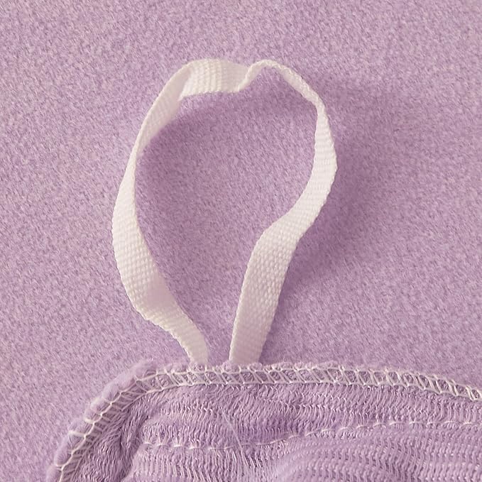 Fluffy Lilac comforters Cover twin size - Ultra Soft Plush Lilac bedding Sets 2 Pieces (1 faux fur comforter Cover + 1 fuzzy pillow case) girls shaggy Lilac twin bed set (Lilac, Twin)