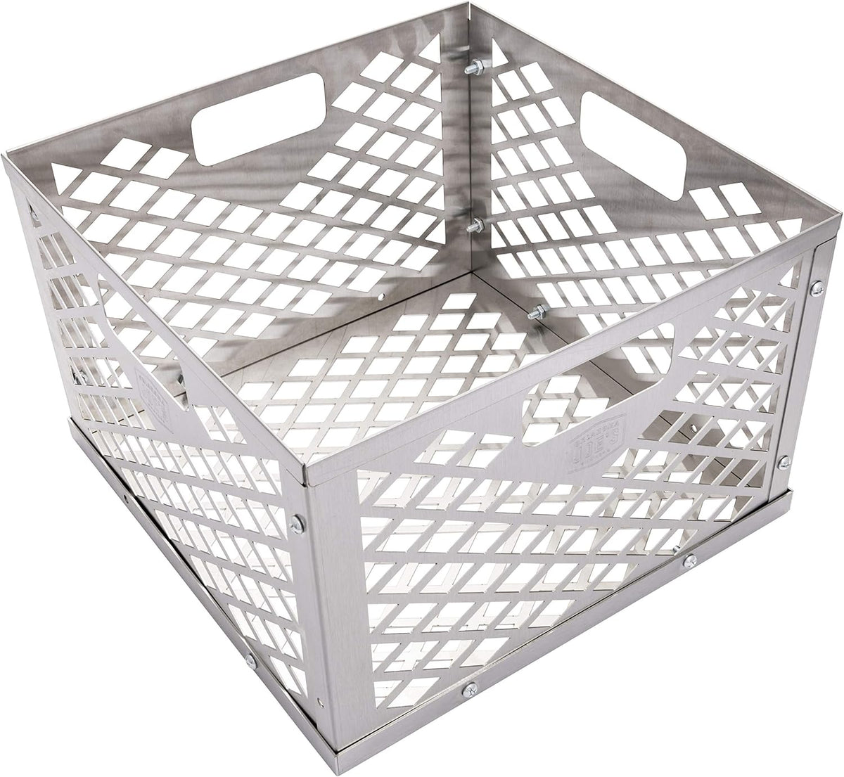 Oklahoma Joe's 5279338P04 Stainless Steel Offset Smoker Charcoal Firebox Basket, Silver