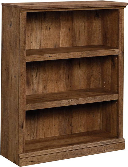 Sauder Miscellaneous Storage 3-Shelf Bookcase/ Book shelf, Vintage Oak finish