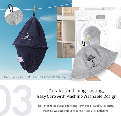 Cotton Towel Sauna Hat – Washable & Soft – Unisex Design for Men and Women