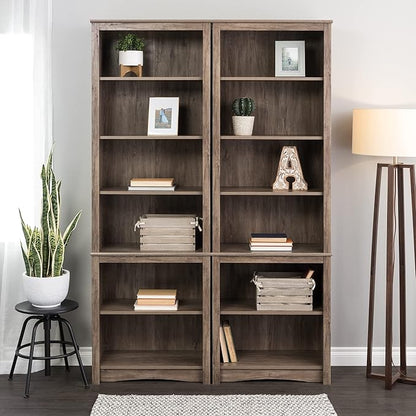 Prepac Prepac Home Office Tall 6-Shelf Bookcase