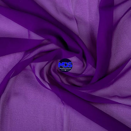 Pack of 12 | Purple | 14ft Chiffon Table Runner 29x170 Inches Long Romantic Rustic Sheer Gauze Runner for Wedding Bridal Shower Birthday Banquets Engagement Spring Easter Boho Decorations