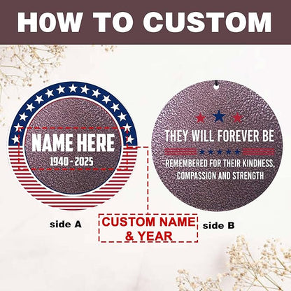 ASTARIN Personalized Wind Chimes for Memorial US Veteran, Deep Tone Wind Chimes for Loss of Loved One Brothers Sisters, Thank You Veteran Solider
