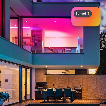 LIFX Color, 1100 lumens BR30 E26, 2.4GHz Wi-Fi Smart LED Light Bulb, Billions of Colors and Whites, No Bridge Required, Works with Alexa, Hey Google, HomeKit and Siri, Multicolor (Pack of 2)