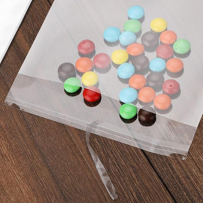 Nobranded 50 pcs Clear 14" x 18" Self Seal Cello Cellophane Bags Resealable Poly Bags 2.8 mils OPP Bag for Packaging Clothing, T Shirts, Party Decorative Gift…