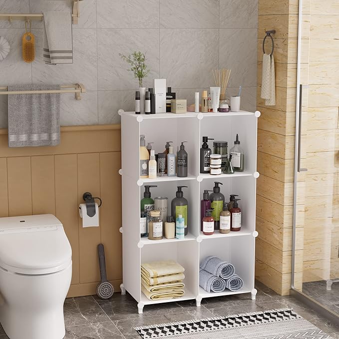 Bathroom Organizer Cube Storage Organizer Closet Storage Cube Shelf Storage Bookcase Bookshelf