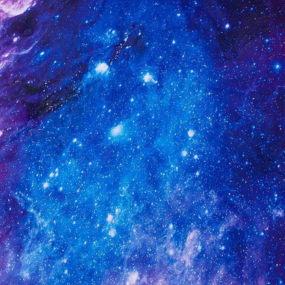 NINENINE Galaxy Bedding 5PCS Full Size Comforter Sets for Girls Space Bedding Set Girls Comforter Sets Full Purple Bedding Sets(1Comforter, 1Flat Sheet, 1Fitted Sheet, 2Pillowcases)…