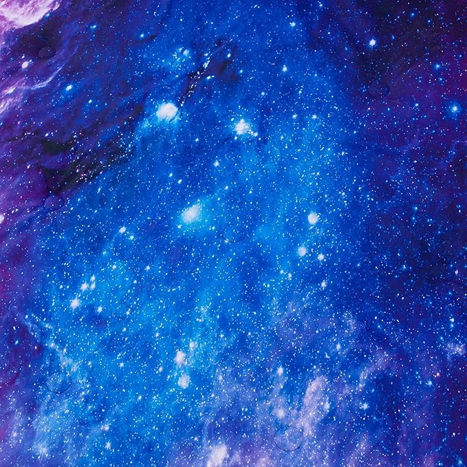 NINENINE Galaxy Comforter Sets Space Bedding 5PCS Queen Size Comforter Sets for Girls Purple Bedding Set(1Comforter, 1Flat Sheet, 1Fitted Sheet, 2Pillowcases)…