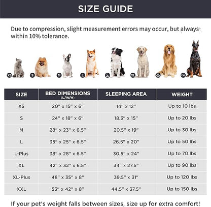 Bedsure Orthopedic Dog Bed for Extra Large Dogs - Calming XL Dog Sofa Beds with Luxurious Plush Washable, Pet Couch Bed with Removable Washable Cover, Waterproof Lining and Nonskid Bottom, Brown