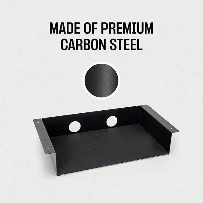 Under Desk Storage Shelf, Under Desk Tray, Carbon Steel Under Shelf Storage, Under The Desk Storage Small Shelf For Desk, Under Table Storage, Gaming Desk Accessories - 13 * 8 * 2.8 in