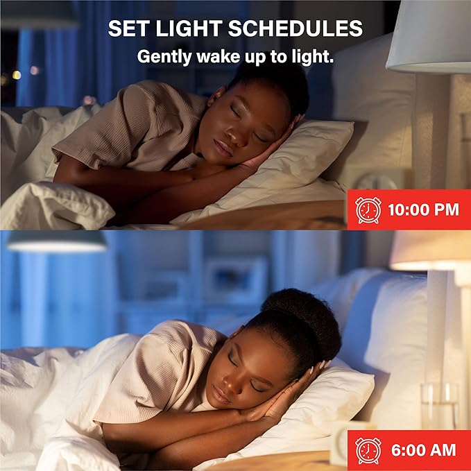 Sengled Alexa Light Bulb, S1 Auto Pairing with Alexa Devices, Warm Light Bulbs, Smart Light Bulbs that Work with Alexa, Bluetooth Mesh Smart Home Lighting, E26 60W Equivalent, 800LM, 2-Pack