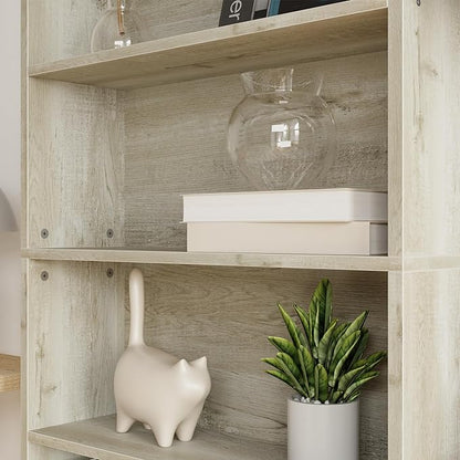 IRONCK Bookshelves and Bookcases Set of 2 Floor Standing 6 Tier Display Storage Shelves 70in Tall Bookcase Home Decor Furniture for Home Office, Living Room