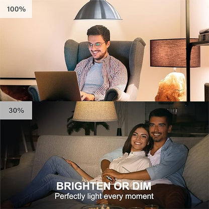 Sengled Alexa, WiFi, Smart Light Bulbs that Work with Alexa & Google Assistant,A19 Soft White(2700K)No Hub Required,800LM 60W Equivalent HighCRI)90,4Count(Pack of 1)