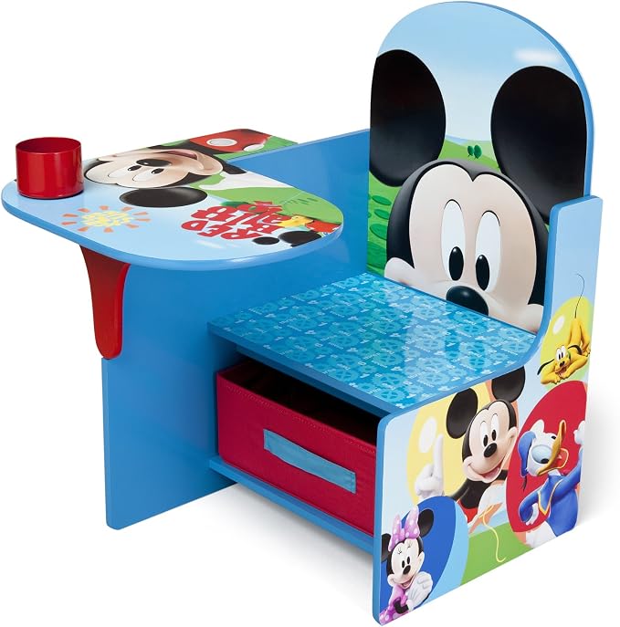 Delta Children Chair Desk With Storage Bin, Disney Mickey Mouse