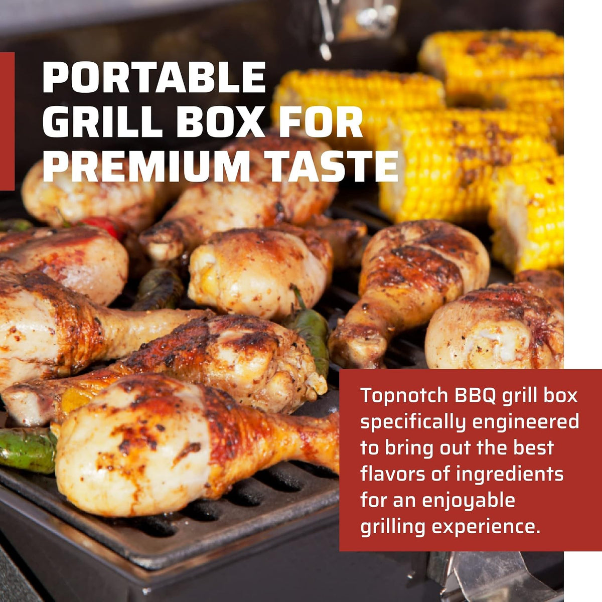 Camp Chef BB90L Professional Grill Barbecue Box for 16" Orange Flame Stoves