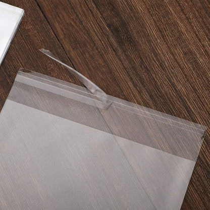 Nobranded 50 pcs Clear 14" x 18" Self Seal Cello Cellophane Bags Resealable Poly Bags 2.8 mils OPP Bag for Packaging Clothing, T Shirts, Party Decorative Gift…