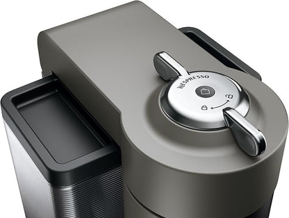 Nespresso Vertuo Coffee and Espresso Machine by De'Longhi, 54 ounces, Titan, Grey