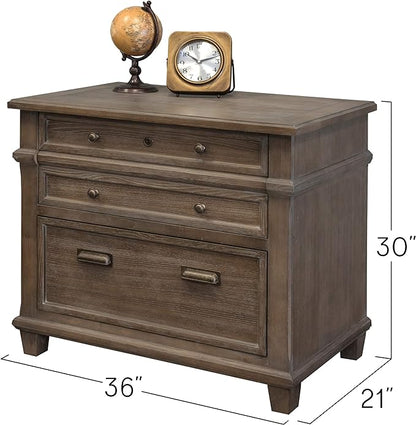 Martin Furniture Lateral File, Weathered Dove