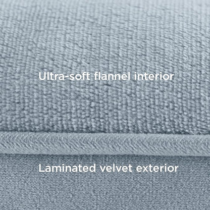 Bedsure XXL Orthopedic Dog Bed - Washable Great Dane Dog Sofa Beds for Giant Dogs, Supportive Foam Pet Couch Bed with Removable Washable Cover, Waterproof Lining and Nonskid Bottom, Light Blue