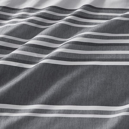 Bedsure Bed in a Bag Full 7 Pieces - Striped Beddding sets, Full Comforter Sets with Comforter, Fitted Sheet, Flat Sheet, Pillowcase & Shams
