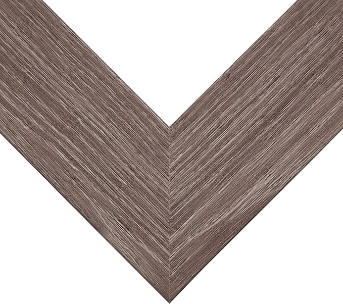 Craig Frames 20x26 Barnwood Grey Picture Frame for Posters and Gallery Wall | Lightweight shatter resistant acrylic facing with a rigid backing board, made in the USA