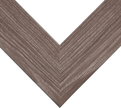 Craig Frames 20x26 Barnwood Grey Picture Frame for Posters and Gallery Wall | Lightweight shatter resistant acrylic facing with a rigid backing board, made in the USA