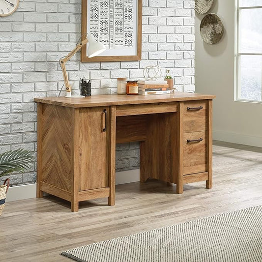 Sauder Cannery Bridge Computer Desk, Sindoori Mango finish