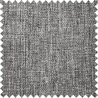 Macochico 100”Wx96”L Pinch Pleated 100% Blackout Linen Curtains Thermal Sliding Curtains for Bedroom Living Room Sliding Glass Door Farmhouse Shabby Chic Mid Grey Drapery with Tieback 1 Panel