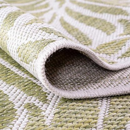 Keen Home Design Terrace Outdoor Runner Rug - 2x6 Washable Indoor/Outdoor Rug for Patio, Kitchen, Balcony, Beach, Garden, Deck and Porch, Size: 2'2"x5'7"