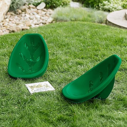 ECR4Kids Leaf Floor Seat, Rocker Chair, Green, 6-Piece