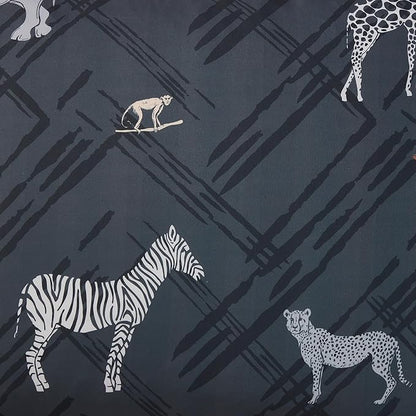 Kids Bedding Set Bed in a Bag for Boys and Girls Toddlers Printed Sheet Set and Comforter, Full, Safari