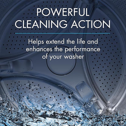 Glisten Washing Machine Cleaner, Helps Remove Odor, Buildup, and Limescale, Fresh Scent, Made in the USA, 12 Ounce Bottle, 3-Pack