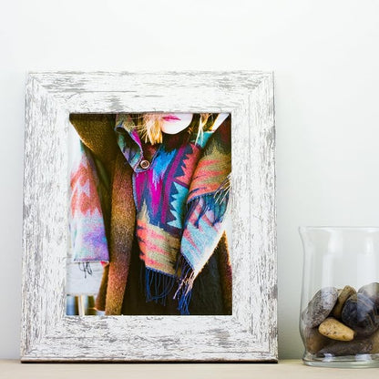 Craig Frames 12x28 White Picture Frame for Posters and Gallery Wall | Lightweight shatter resistant acrylic facing with a rigid backing board, made in the USA