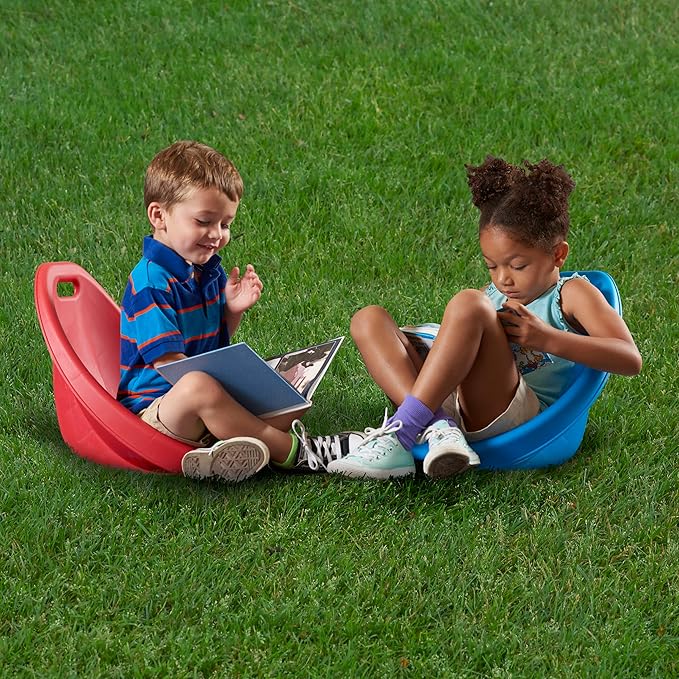 American Plastic Toys Little Kids Scoop Rocker, Green
