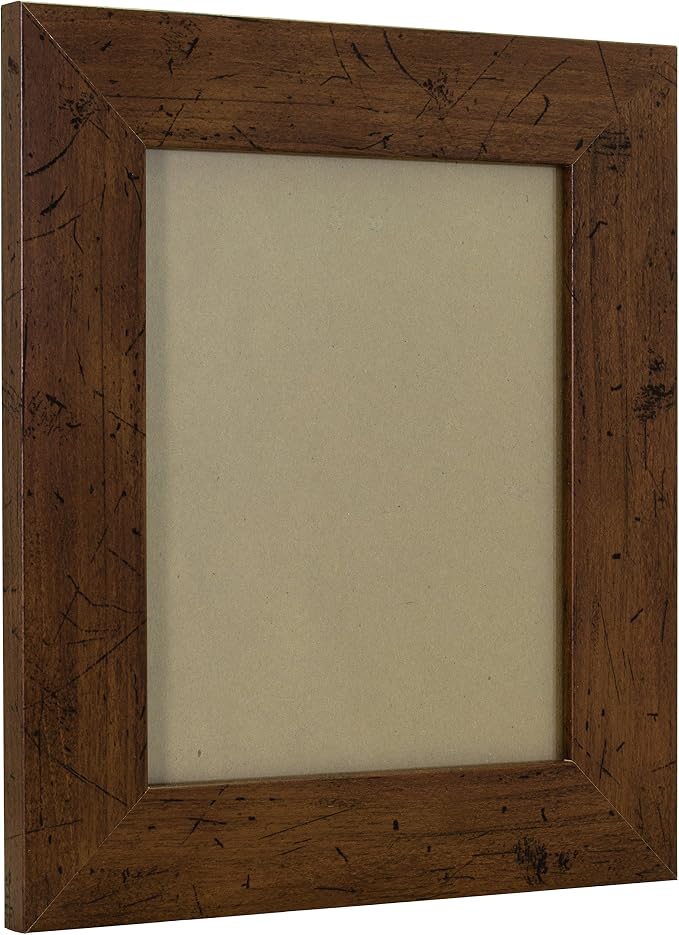 Craig Frames 20x27 Walnut Brown Picture Frame for Posters and Gallery Wall | Lightweight shatter resistant acrylic facing with a rigid backing board, made in the USA